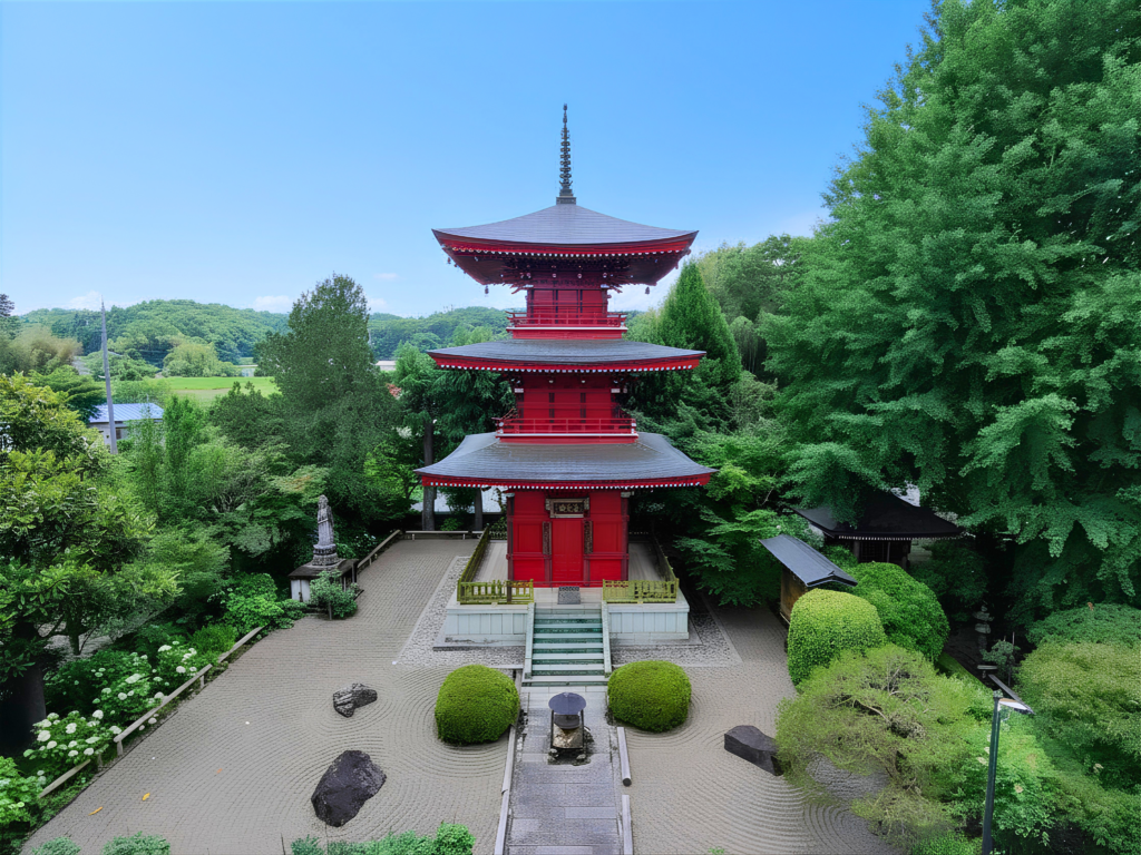 三重塔「慈光殿」